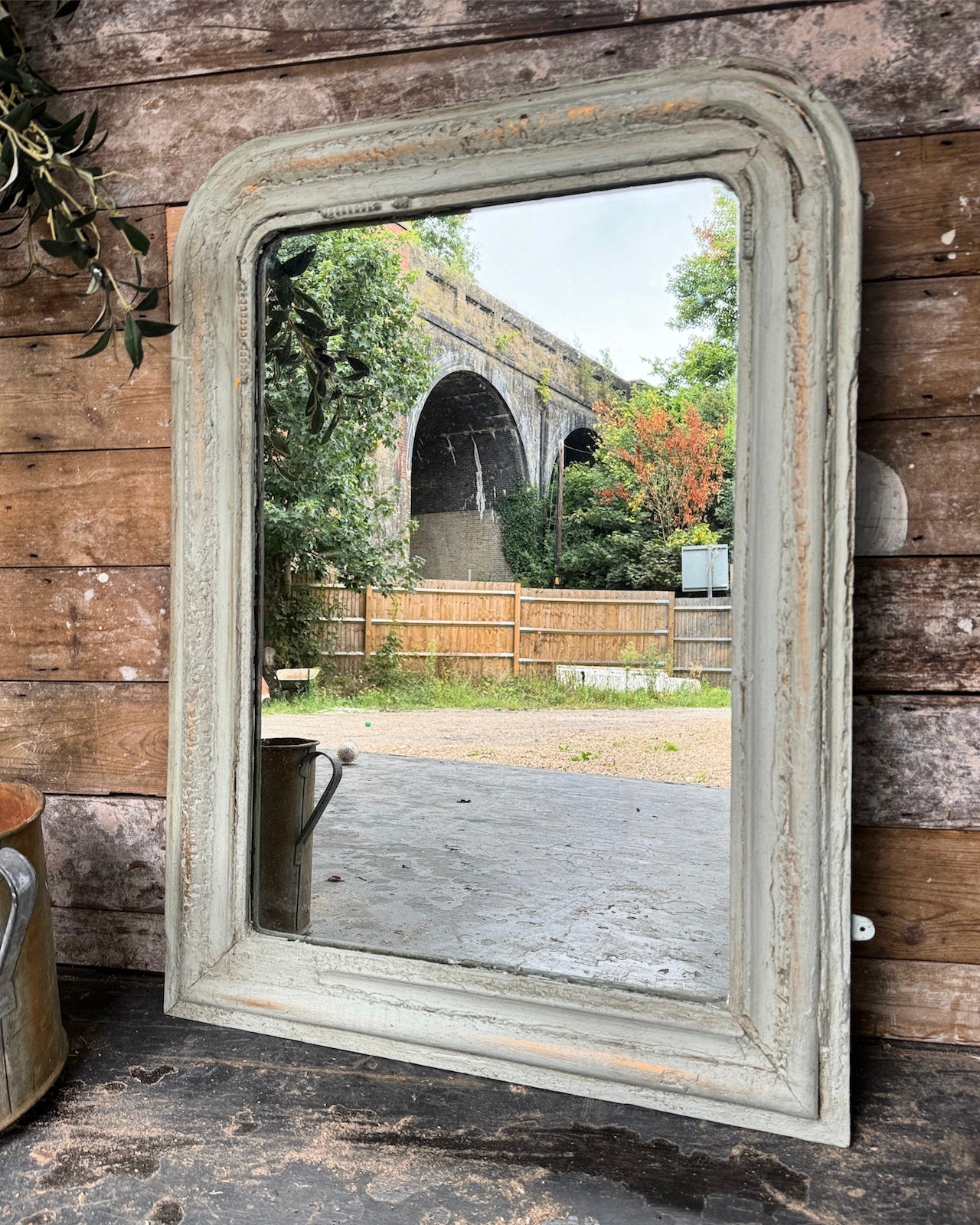 Rustic French Louis Philippe mirror