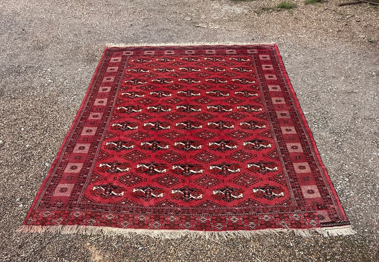 Big Afghan Turkmen Rug