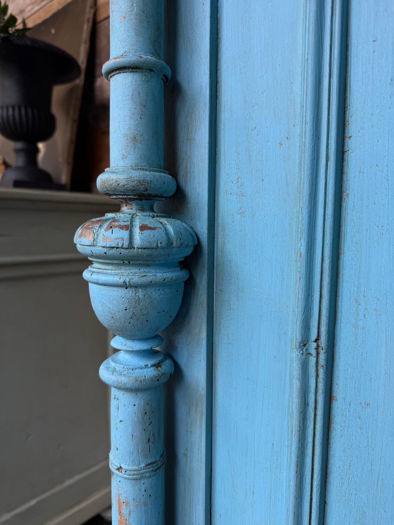 Vintage cloaks cupboard / child's wardrobe