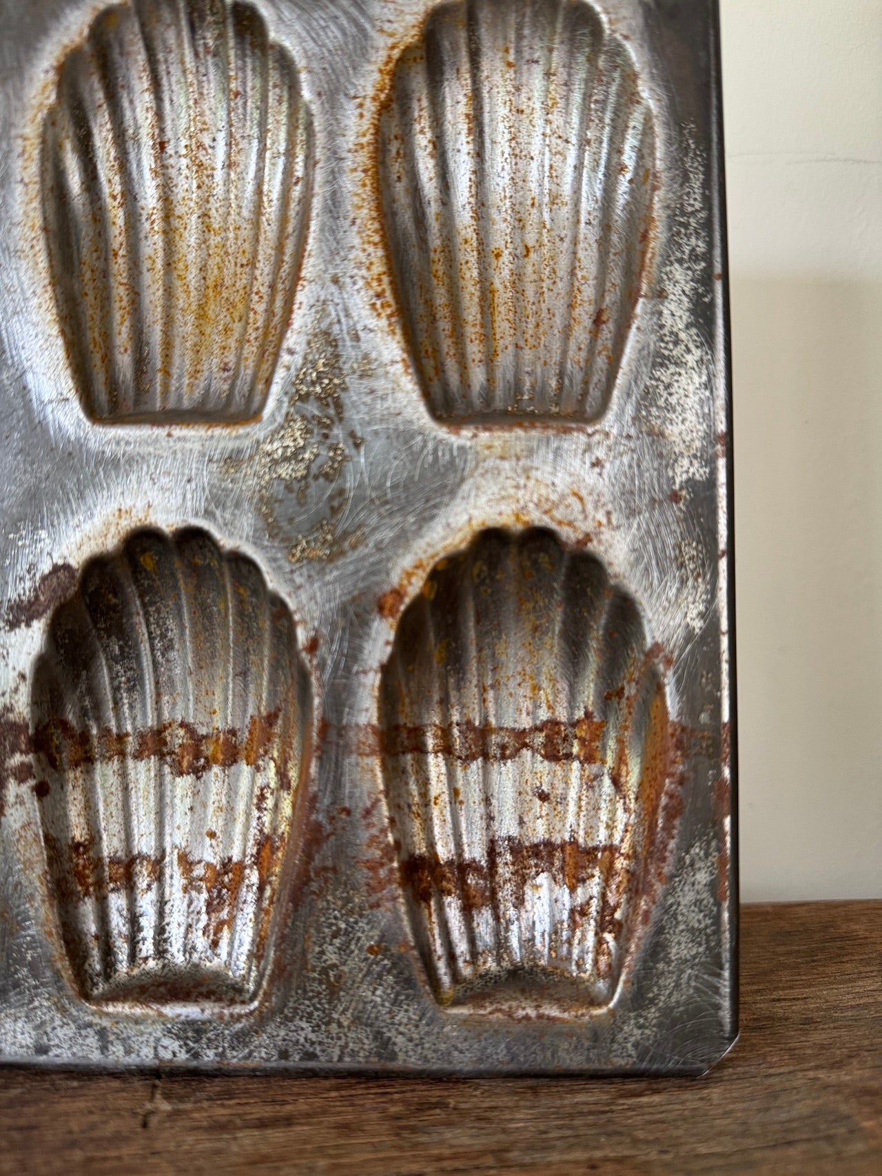 Antique French Madeleine cake tin