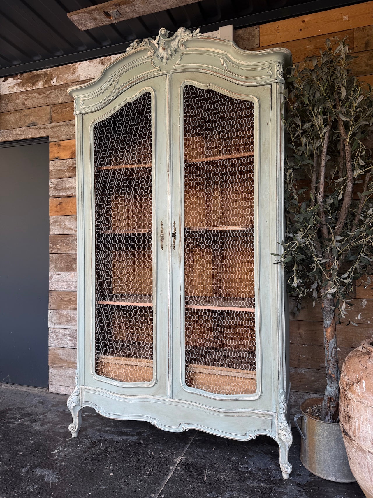 Antique French Louis XV armoire