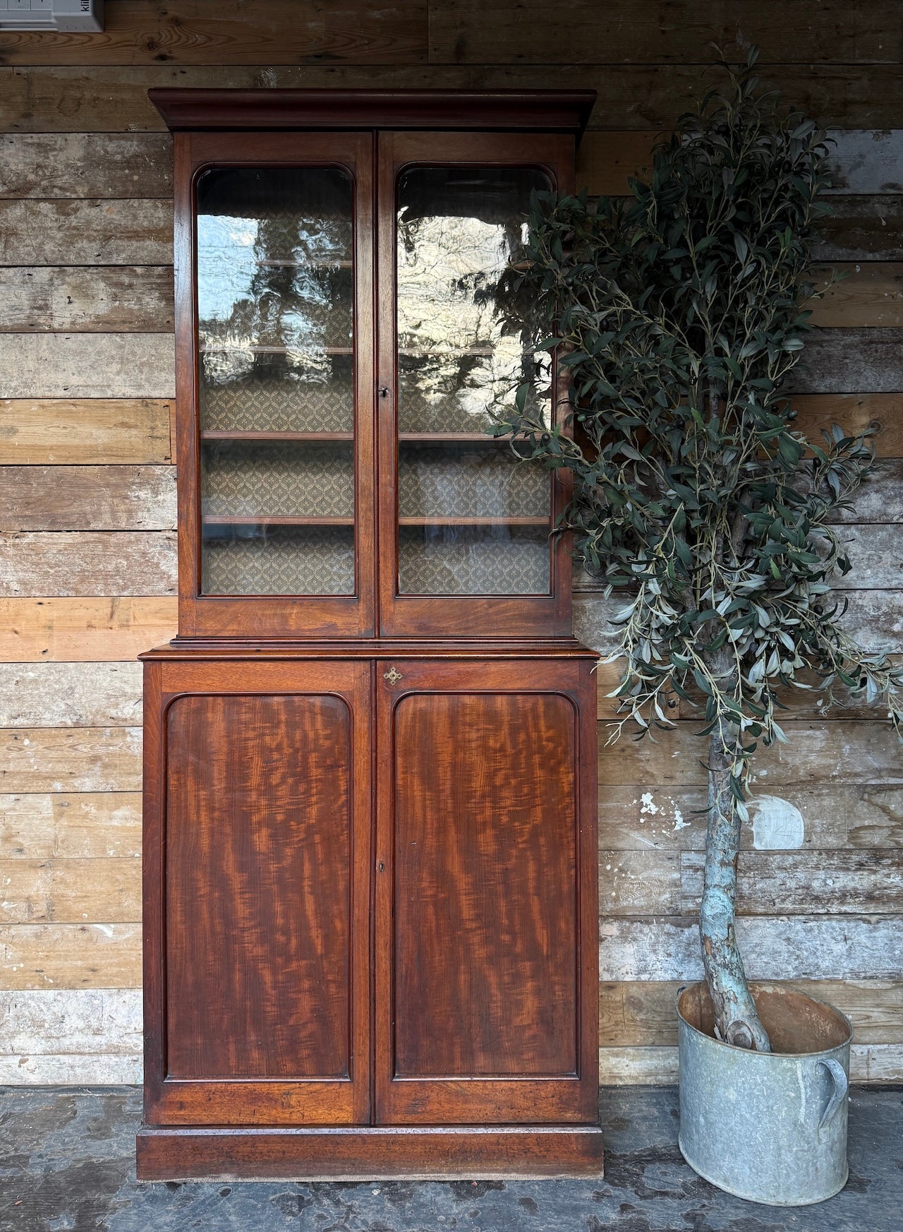 Beautiful glazed Victorian dresser