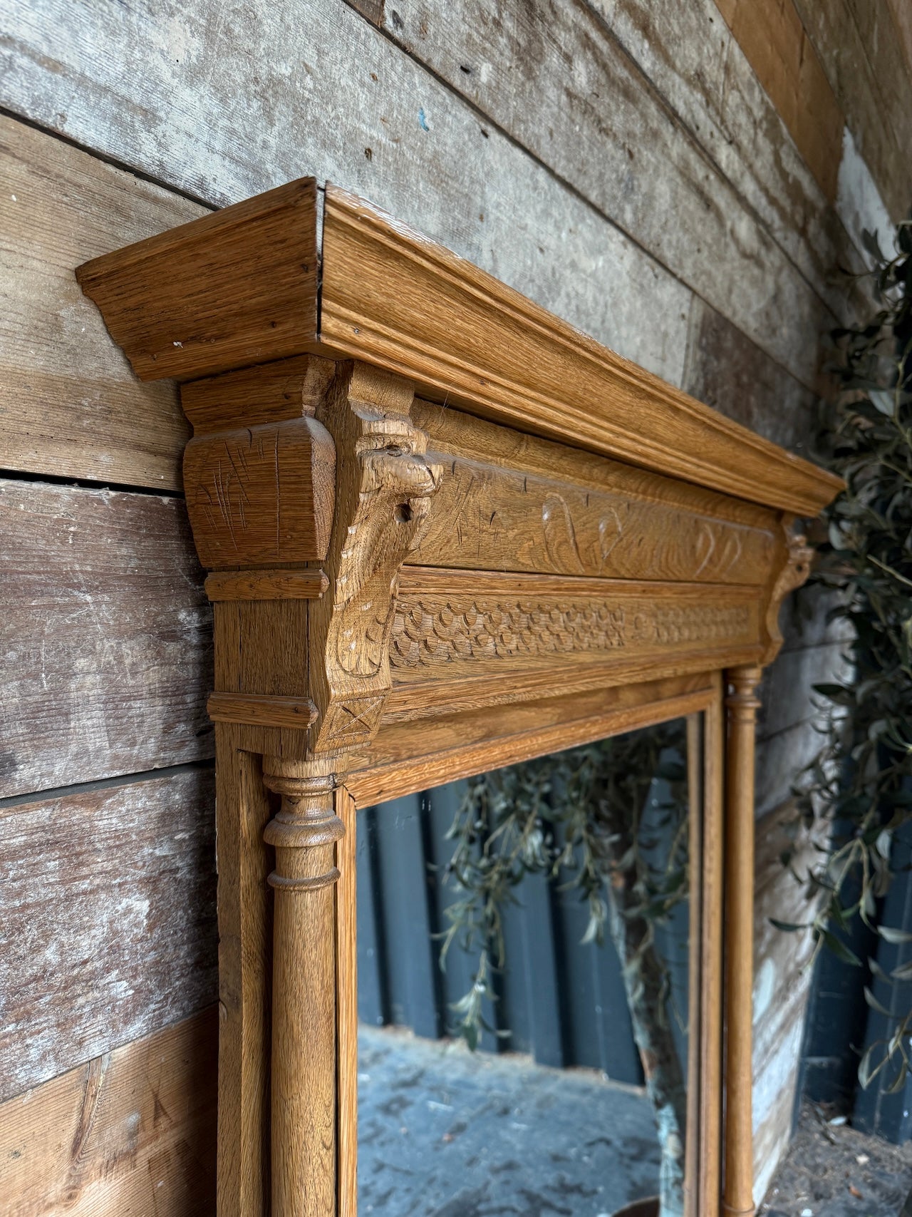 Antique French Renaissance Revival mirror