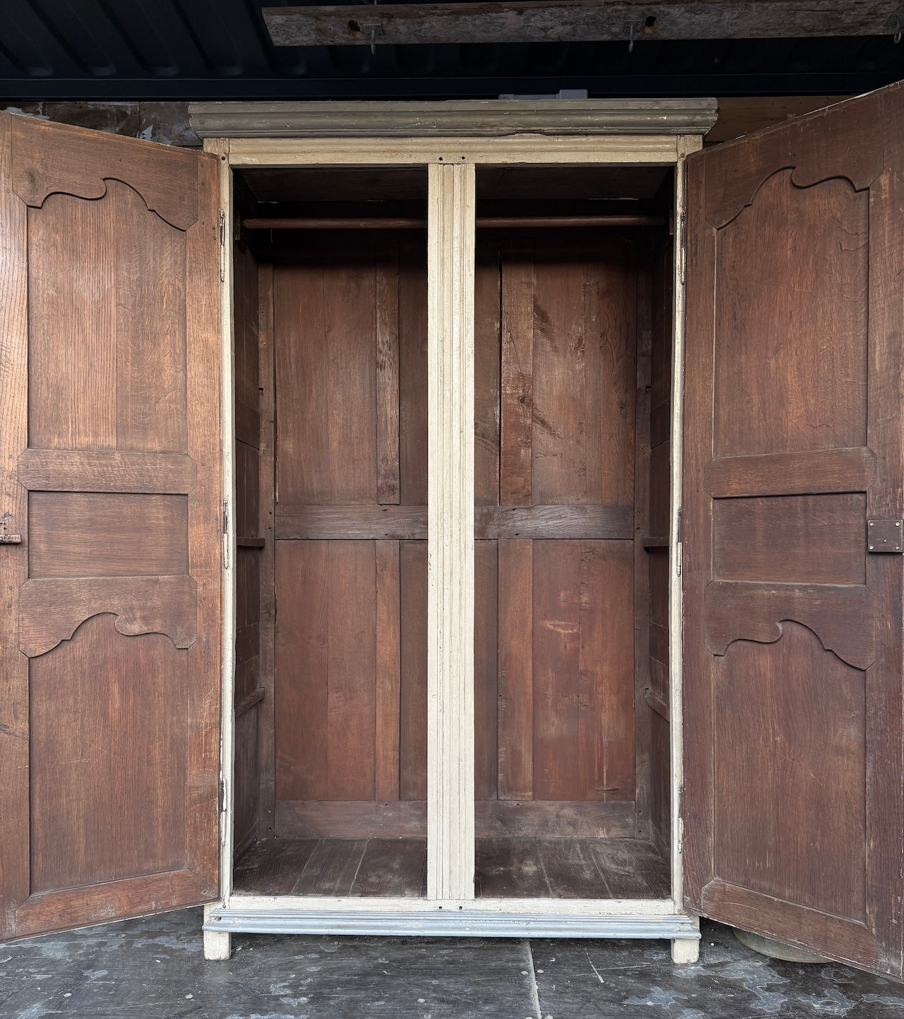 Stunning French handpainted wardrobe