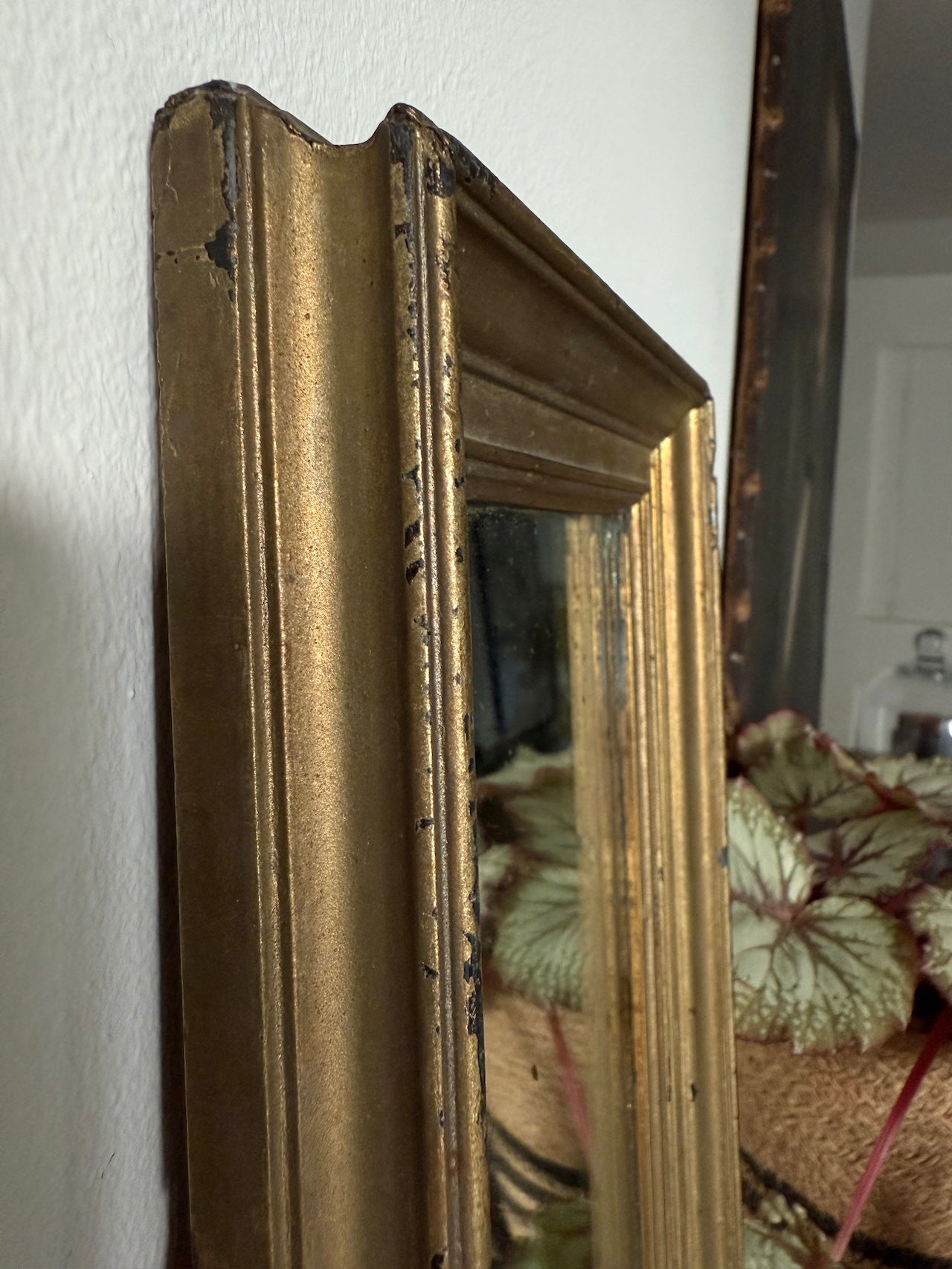 Lovely little antique mirror