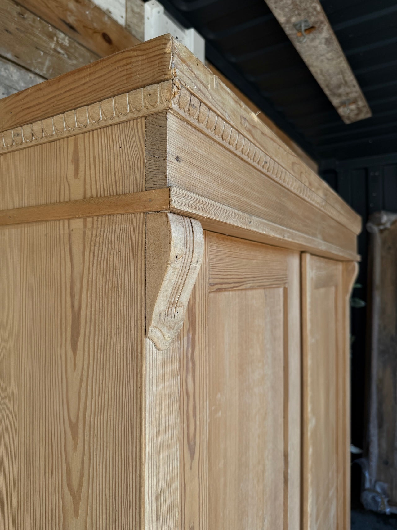 Lovely old pine wardrobe