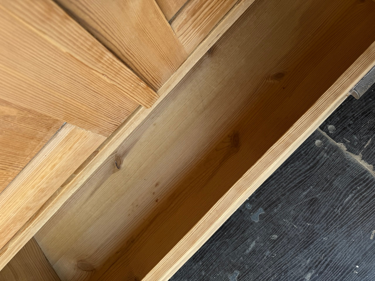 Lovely old pine wardrobe