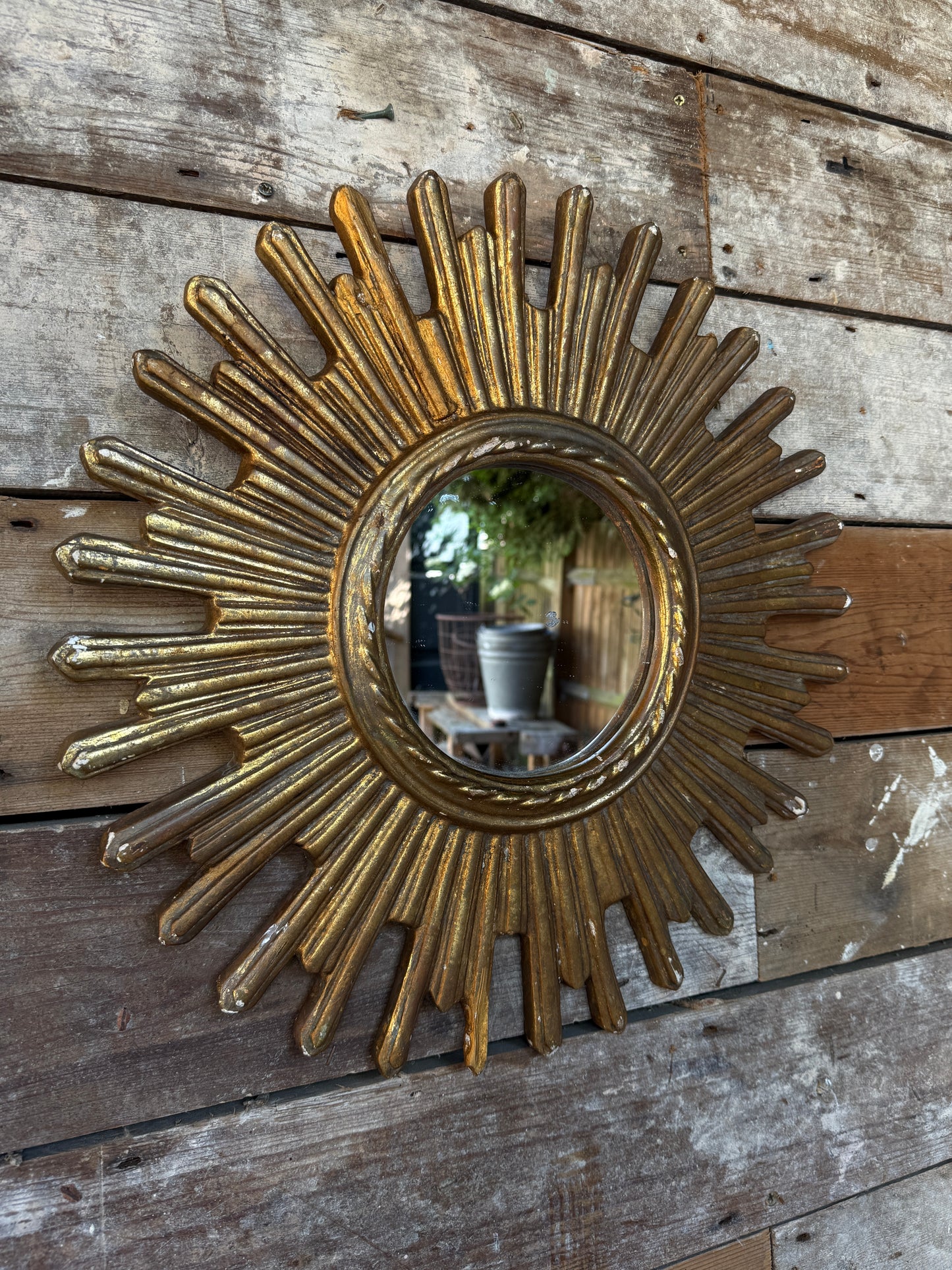 Gilt starburst mirror