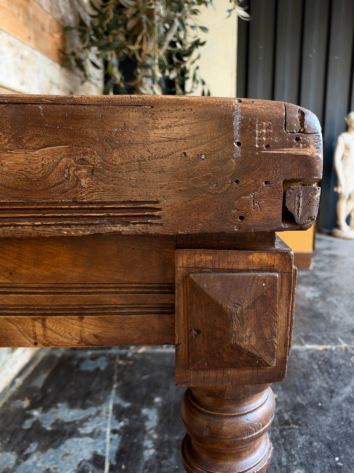 Antique Butcher's Block