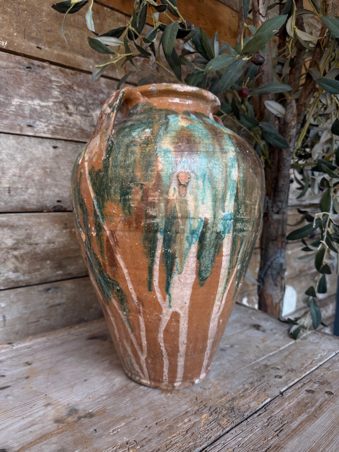 Glazed confit jar / vase