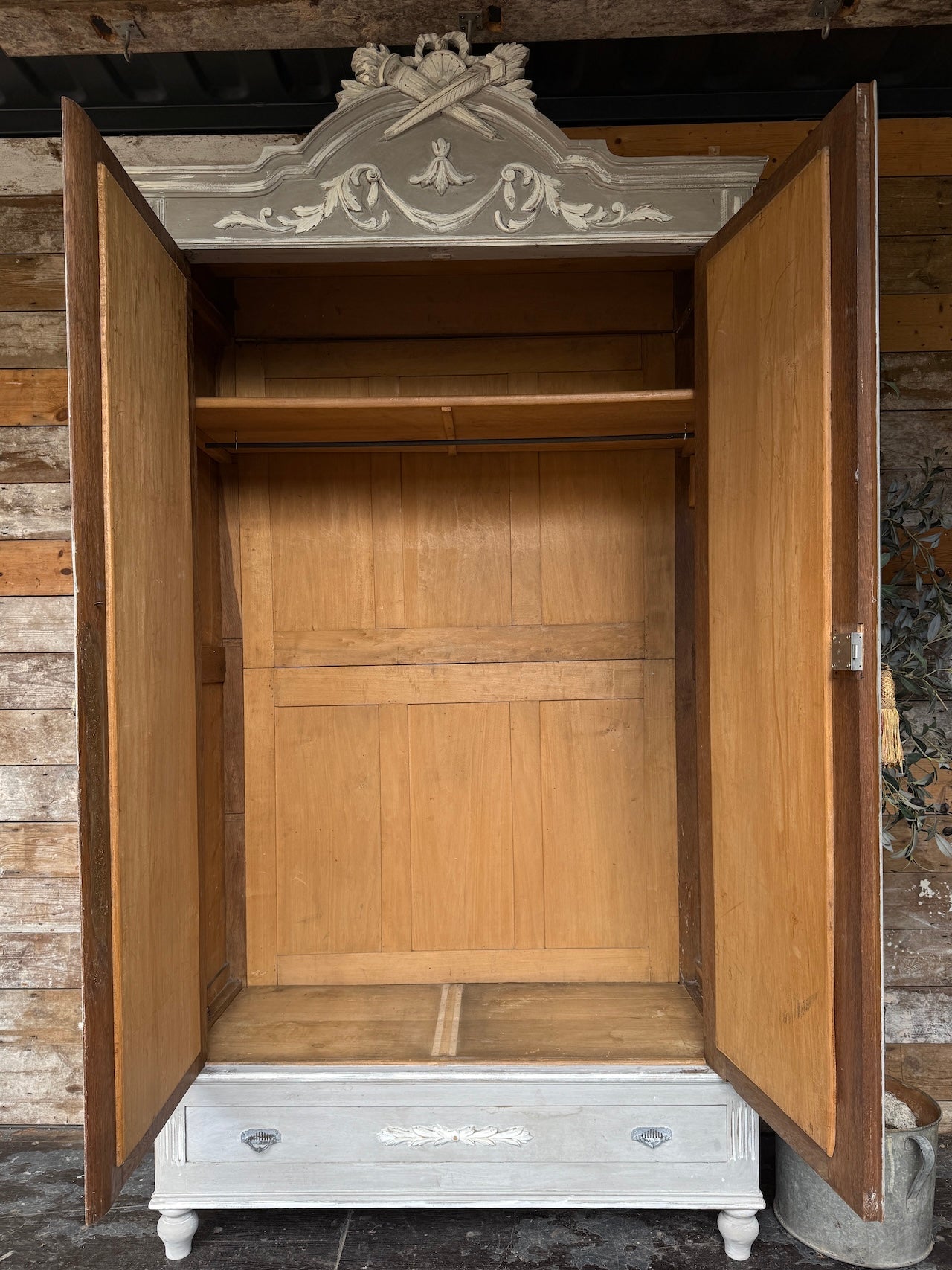 Antique French Louis XV armoire