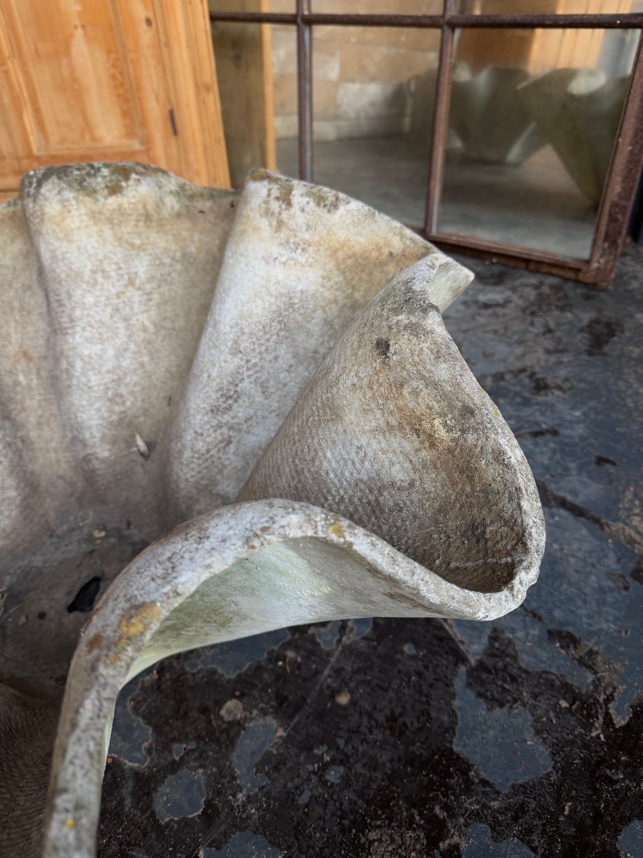 Stunning pair of Willy Guhl Handkerchief Planters