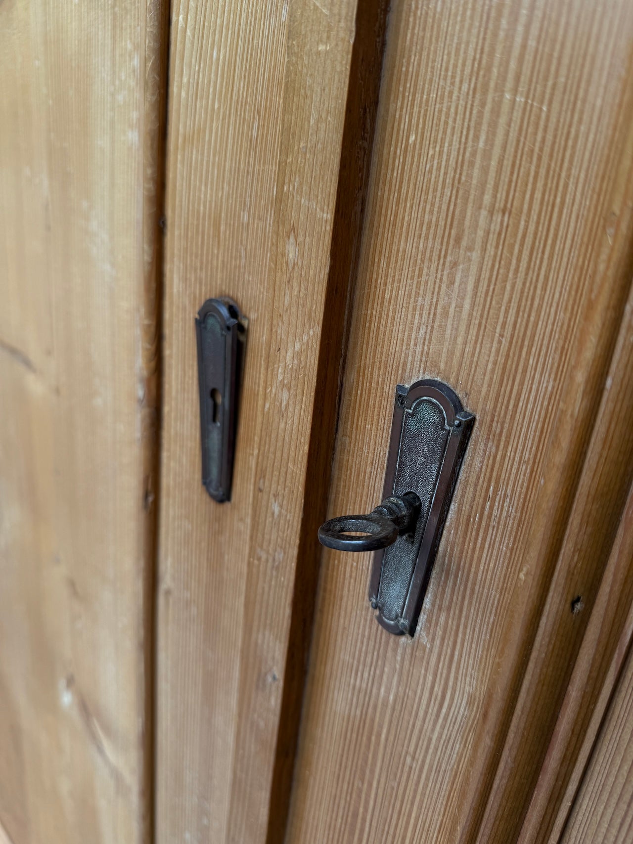 Lovely old pine wardrobe