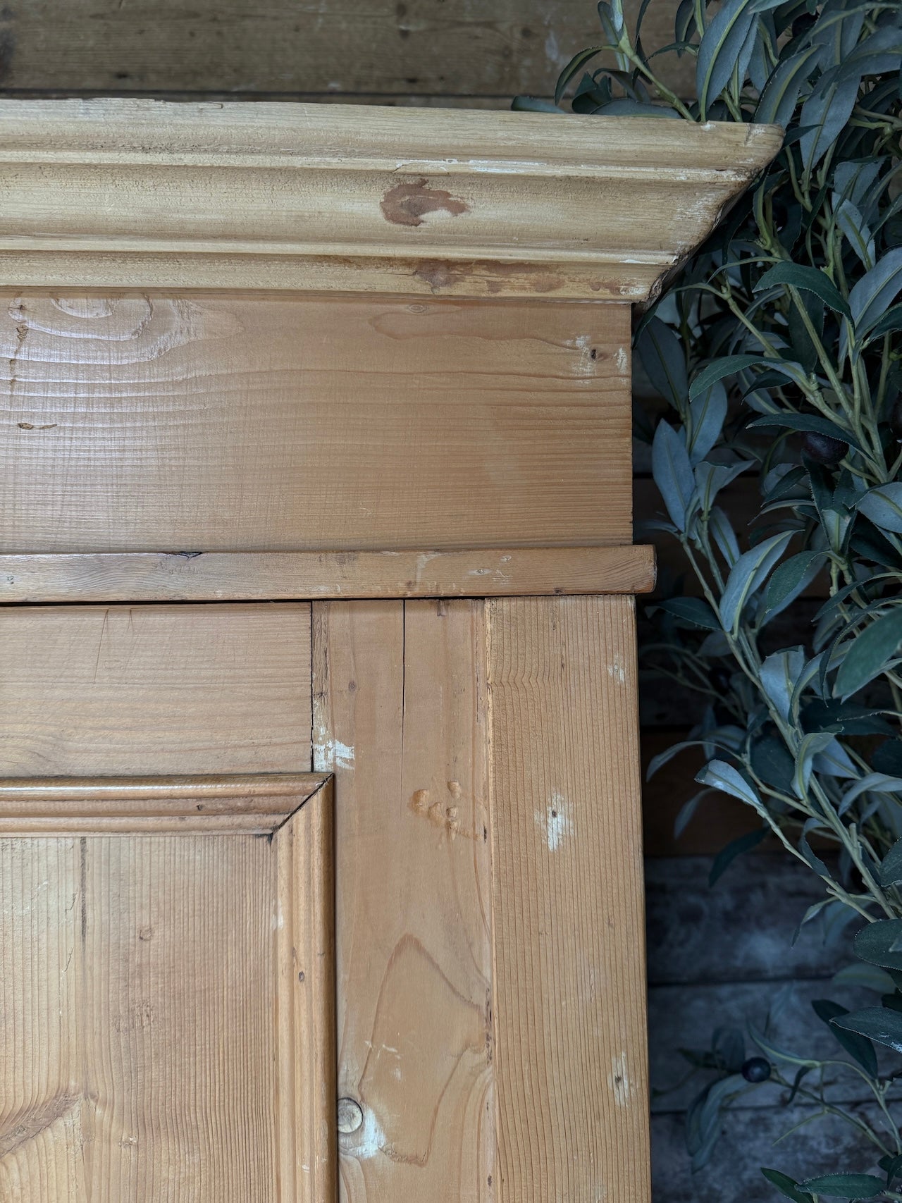 Lovely old pine wardrobe