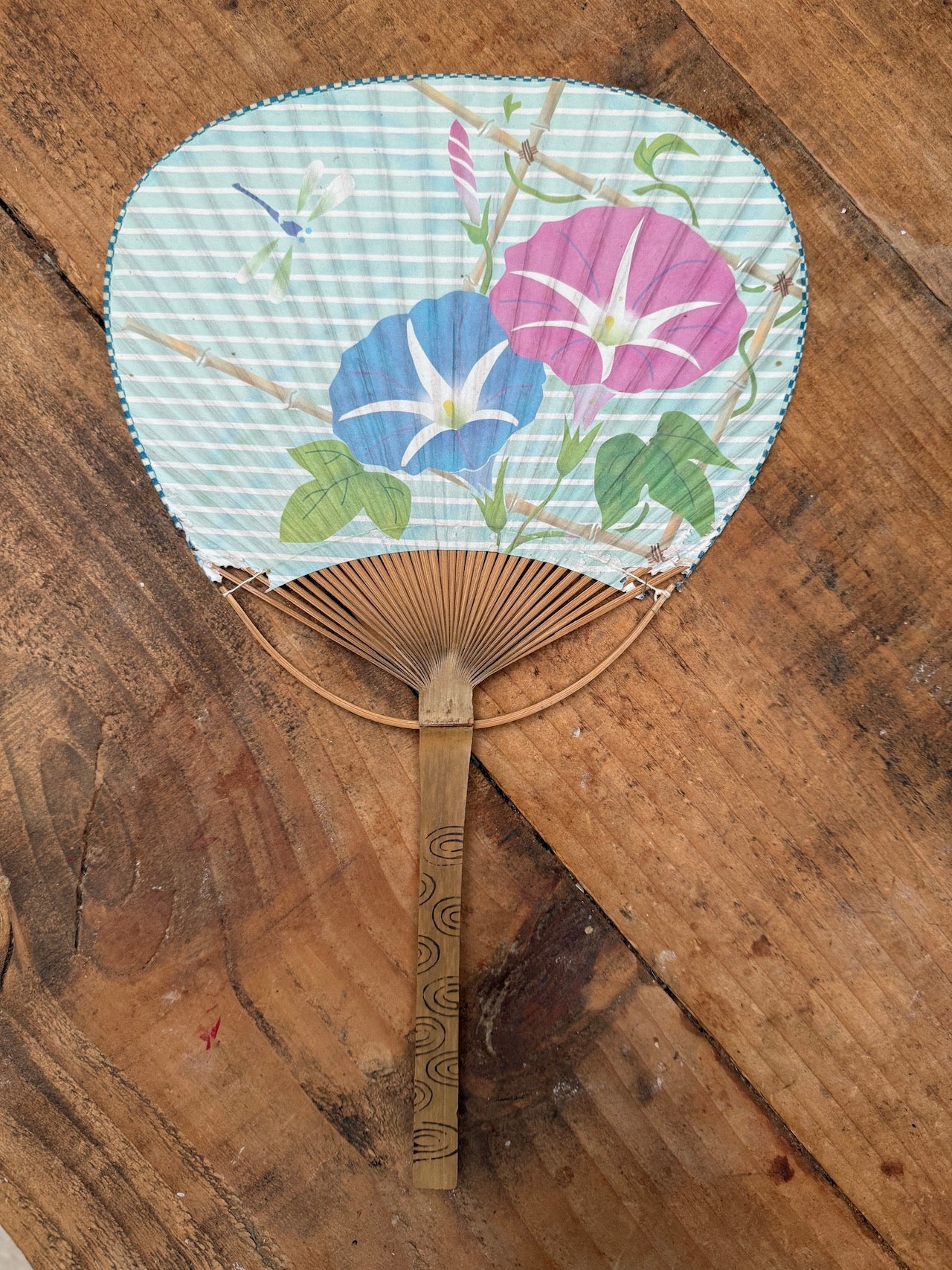 Vintage Japanese Uchiwa fans