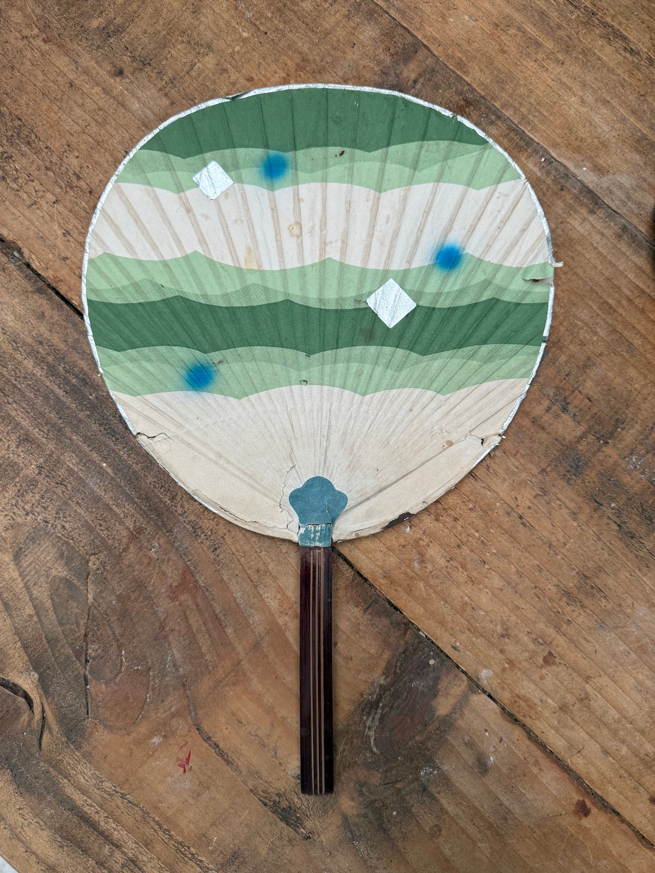 Vintage Japanese Uchiwa fans