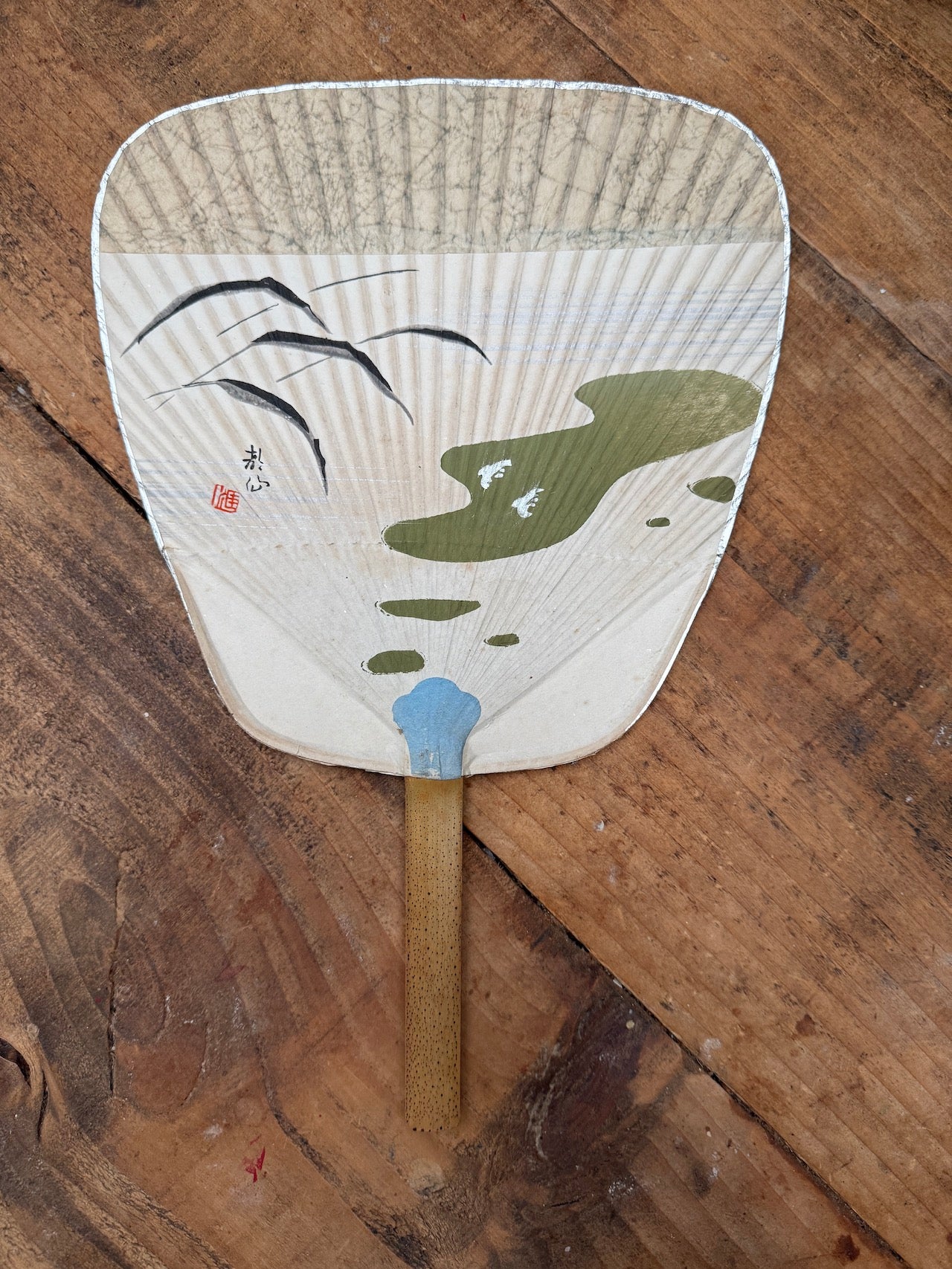Vintage Japanese Uchiwa fans