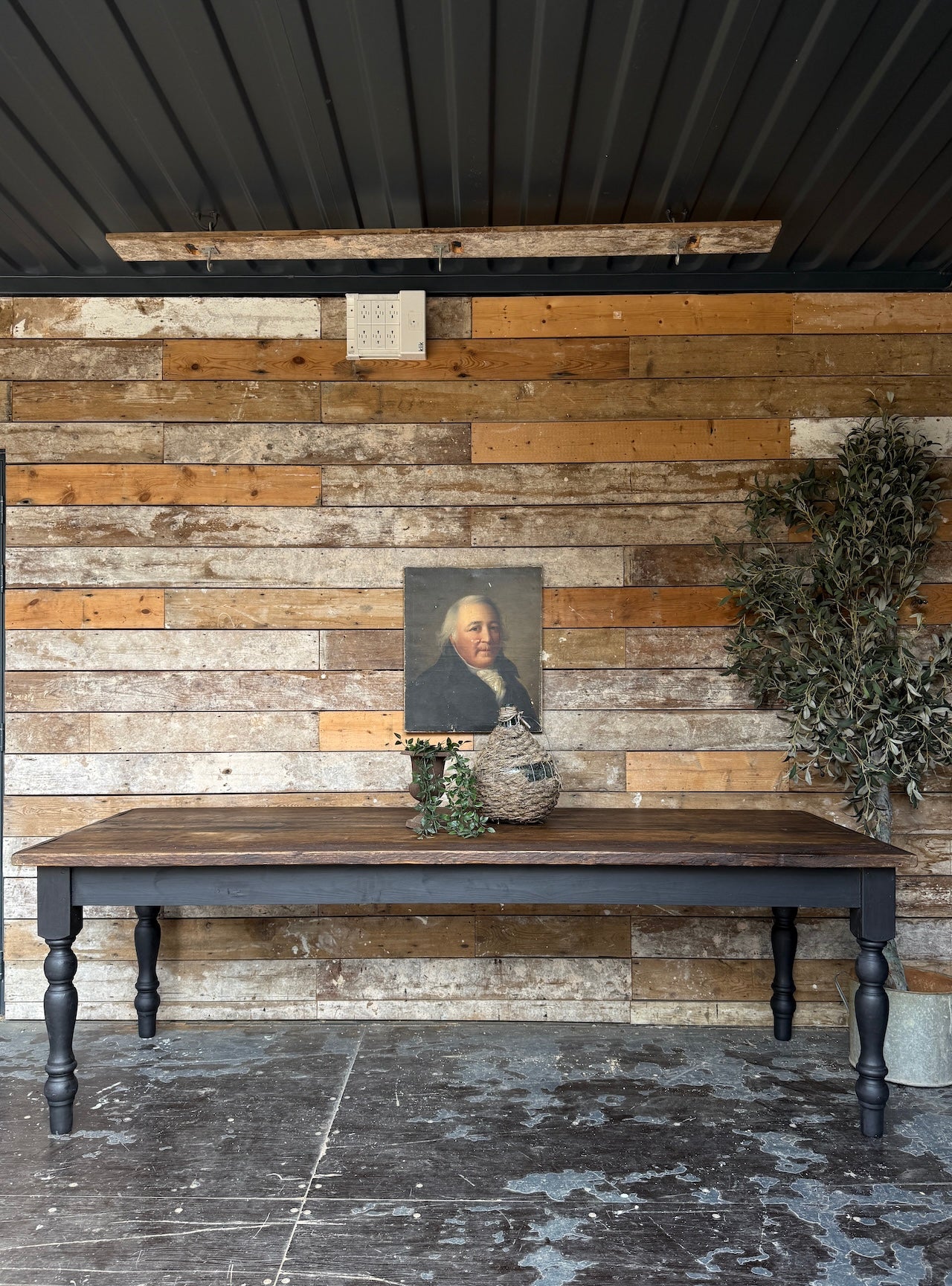 Rustic 2.4 metre reclaimed top table