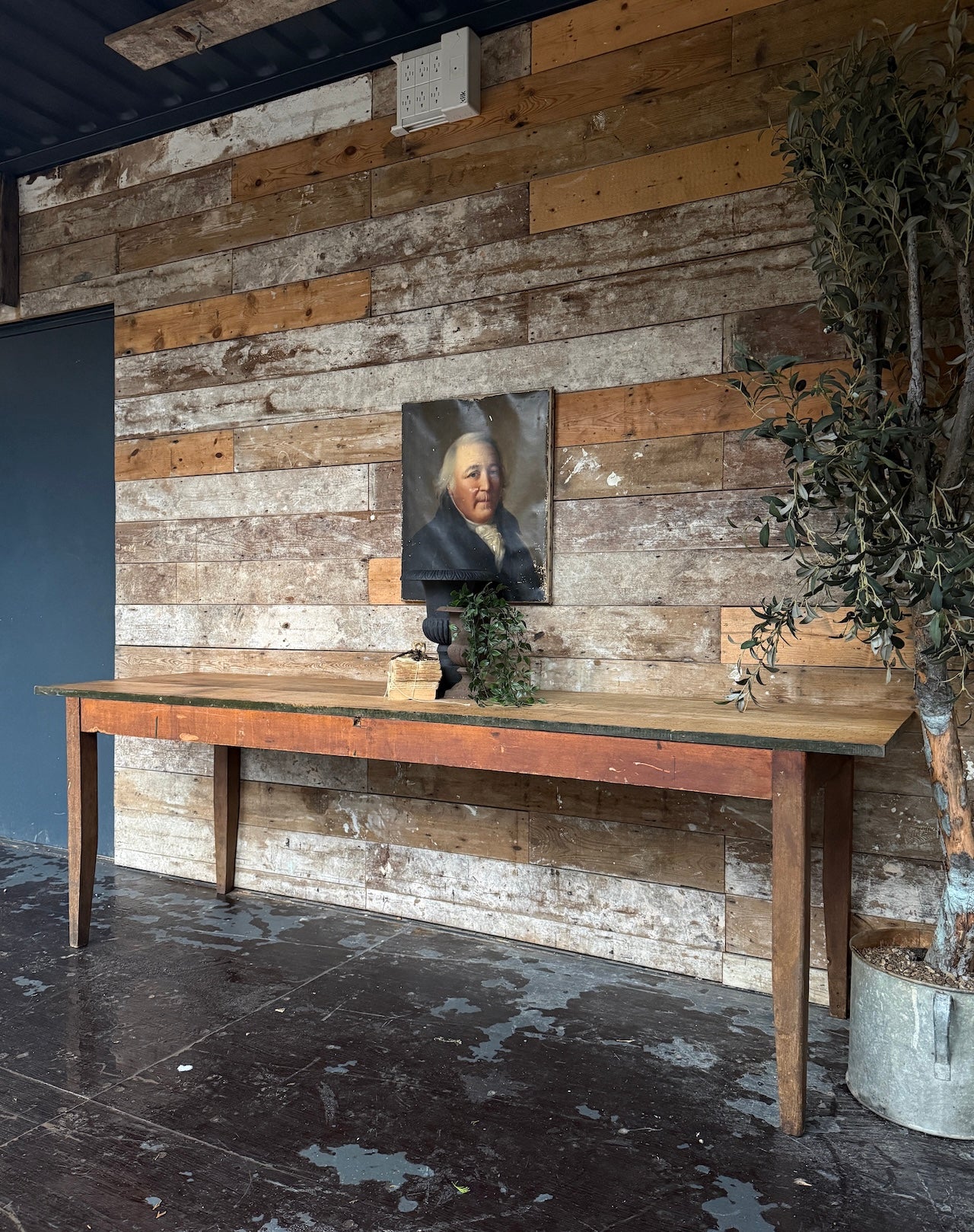 Antique French farmhouse table