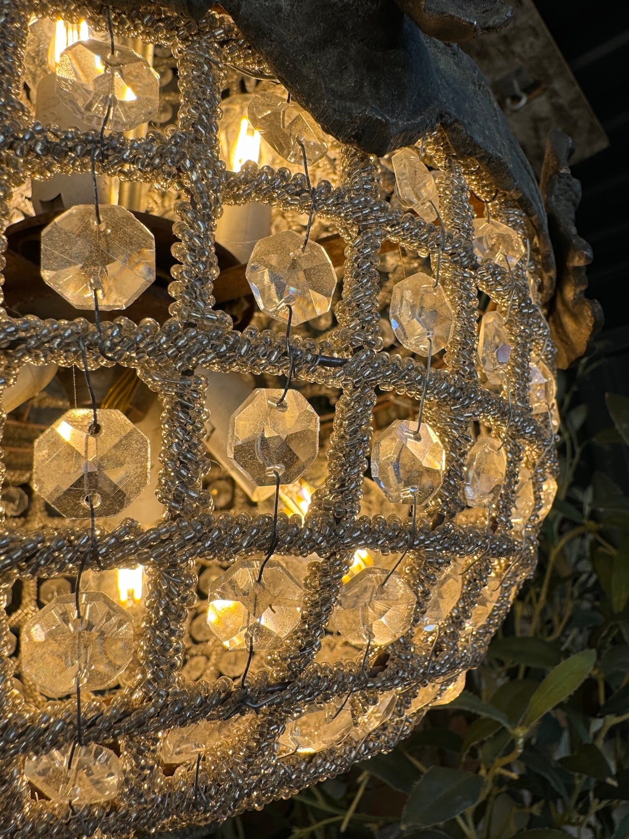Small empire style chandelier