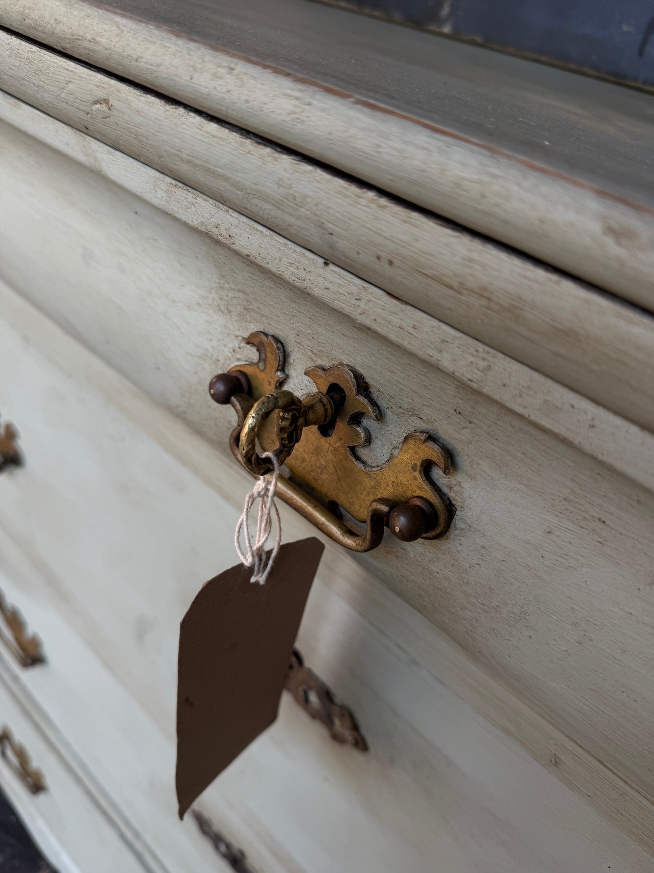 Gorgeous handpainted French chest of drawers