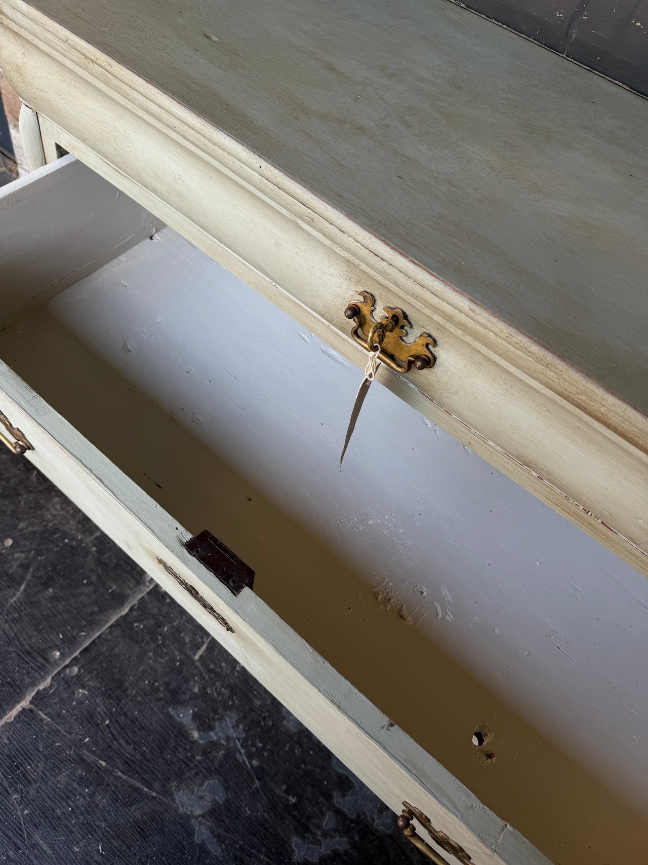 Gorgeous handpainted French chest of drawers