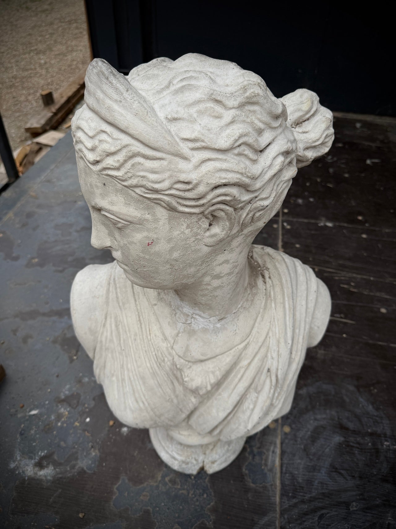 Composite stone 'Diana' bust