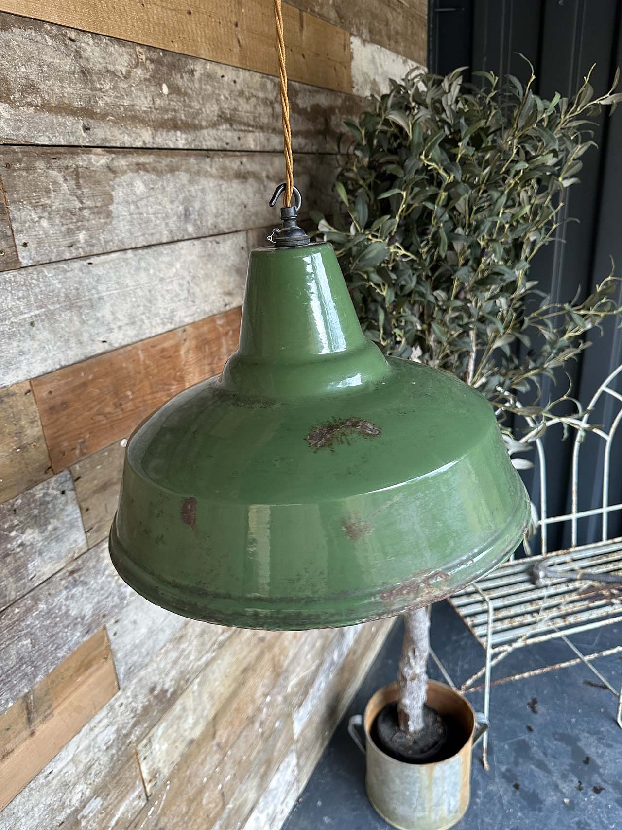 Vintage Factory Lamp