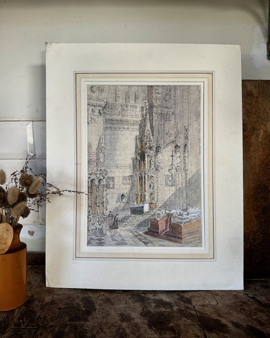 Burgos Cathedral art print