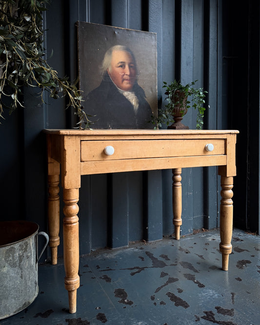 Pretty little Victorian console table / desk