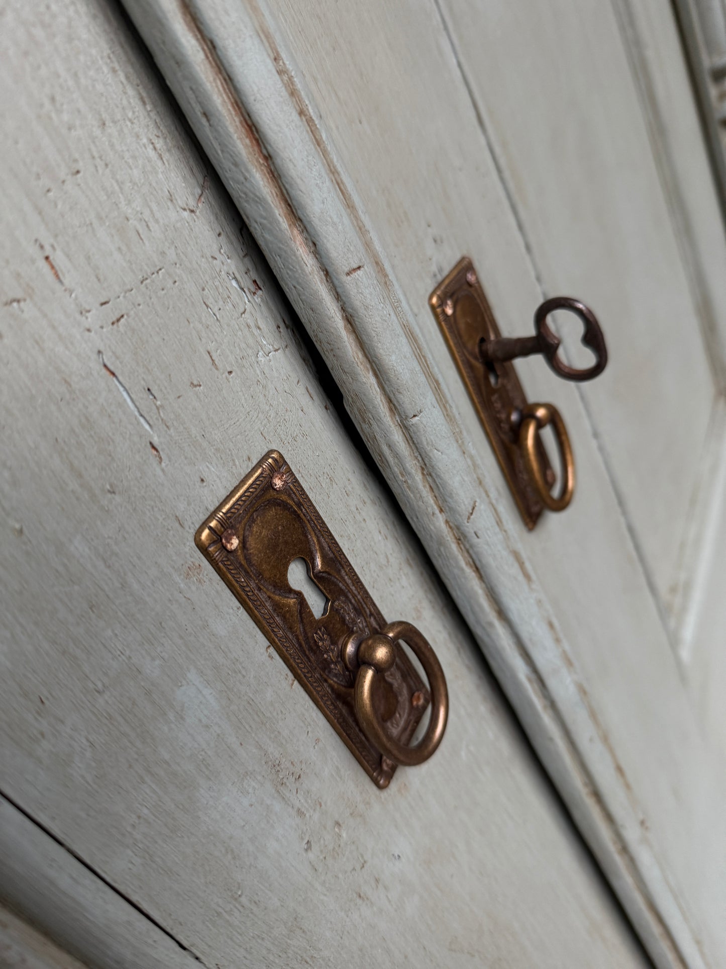 Handsome vintage cloaks cupboard