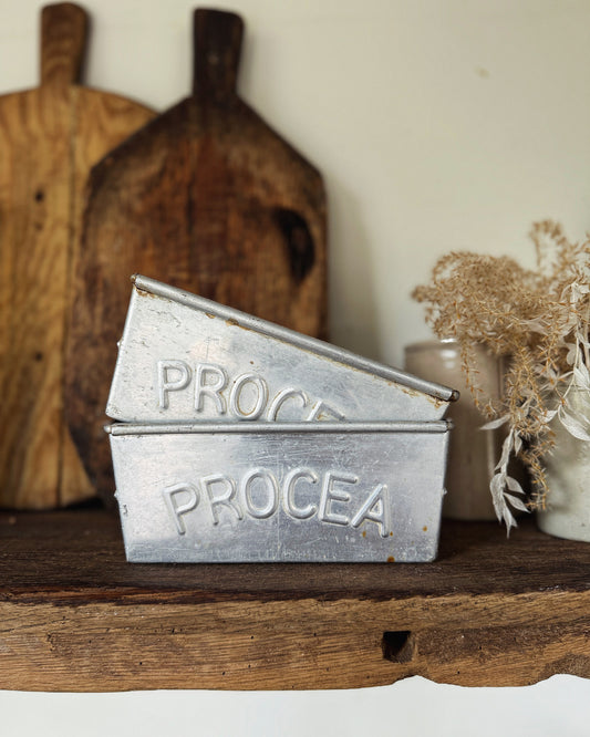 Vintage Procea loaf tins