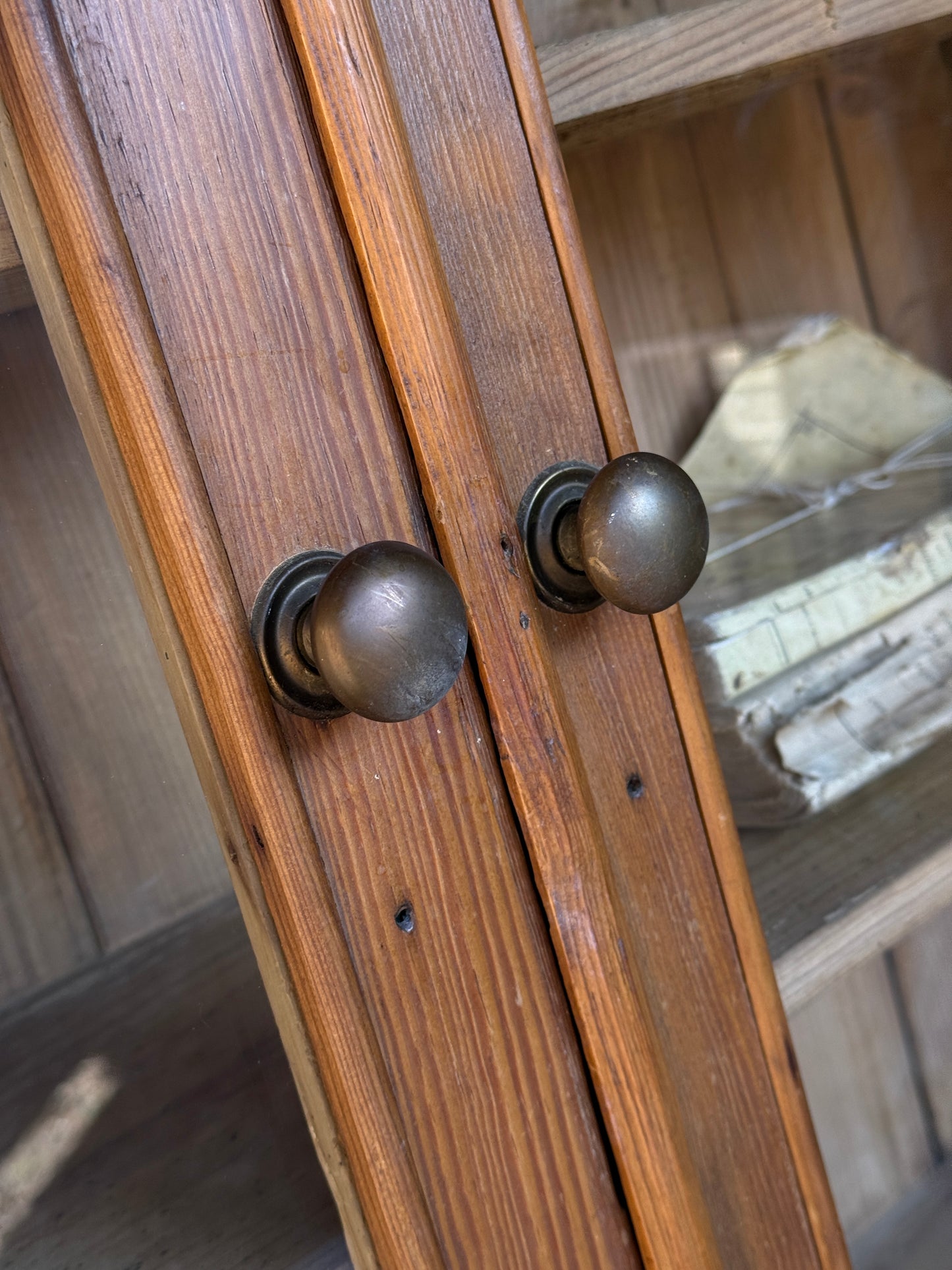 Rustic glazed dresser