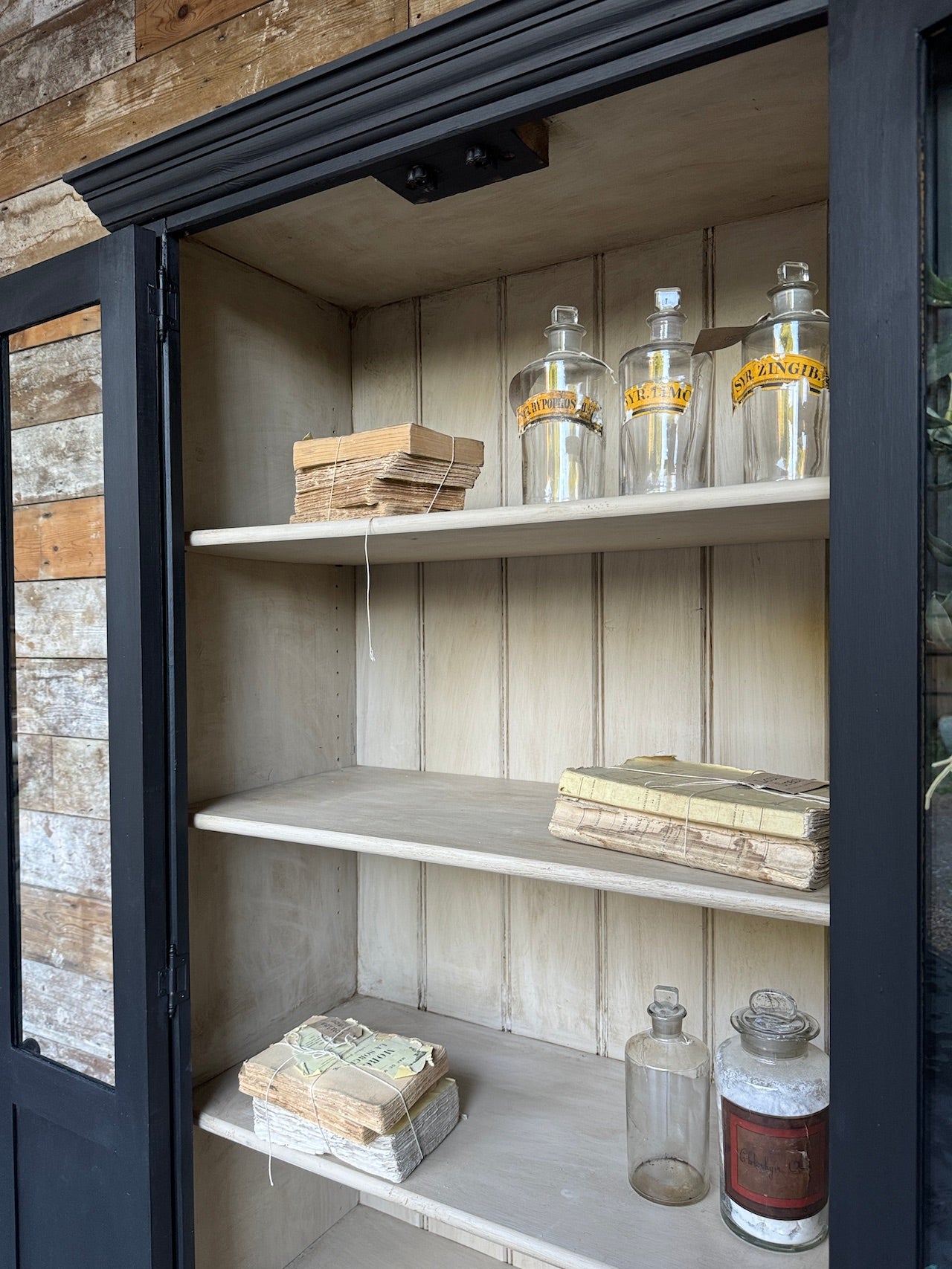 Lovely vintage glazed cupboard