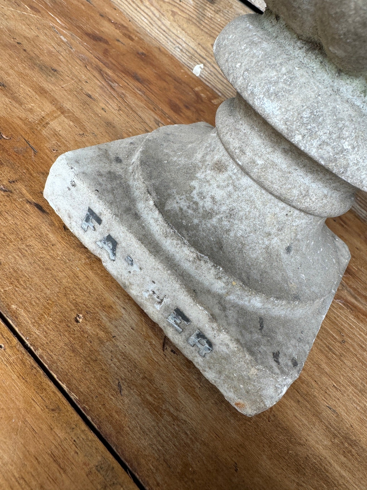 Pair of stone urns