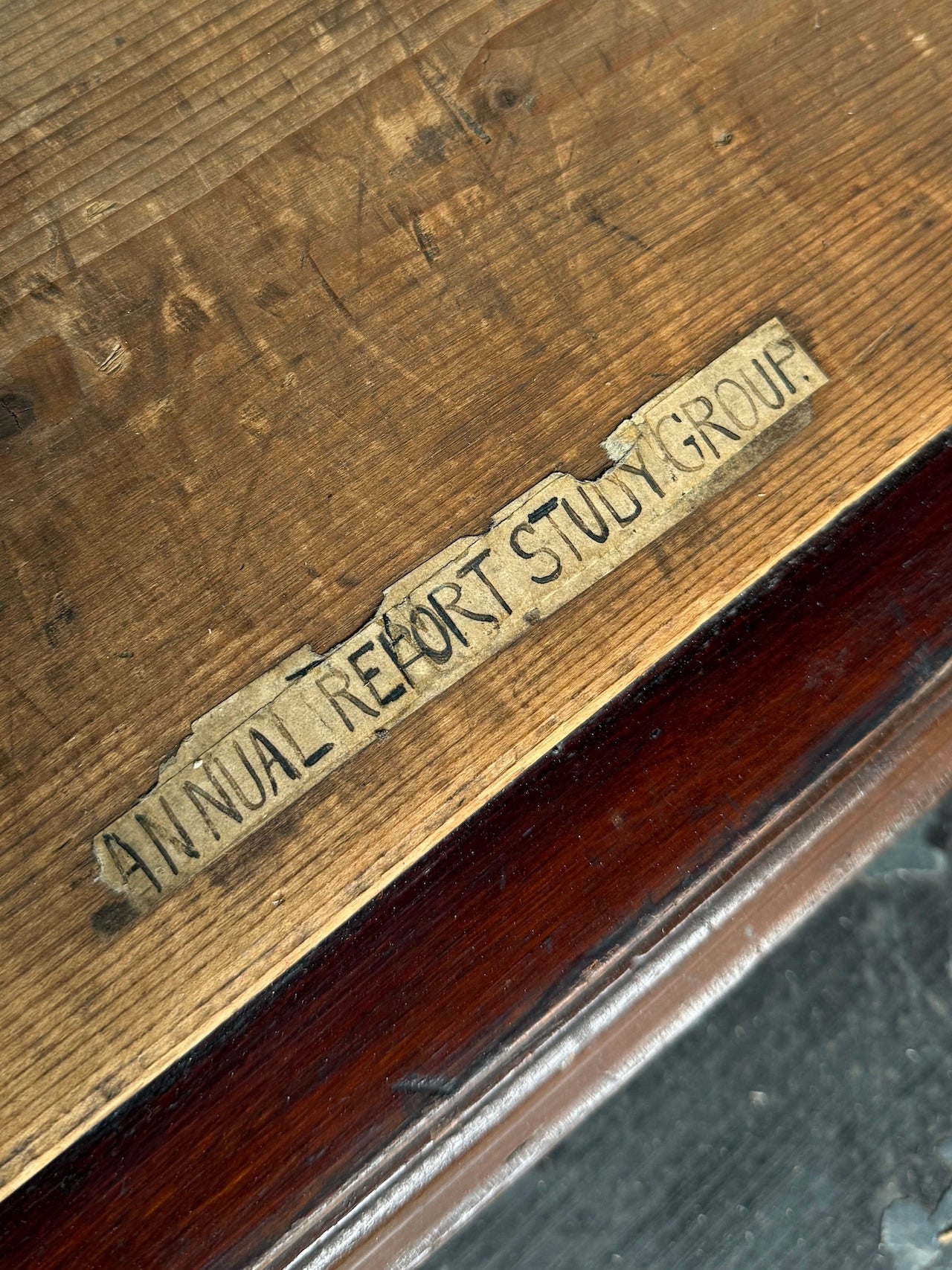 Superb antique housekeepers / School cupboard