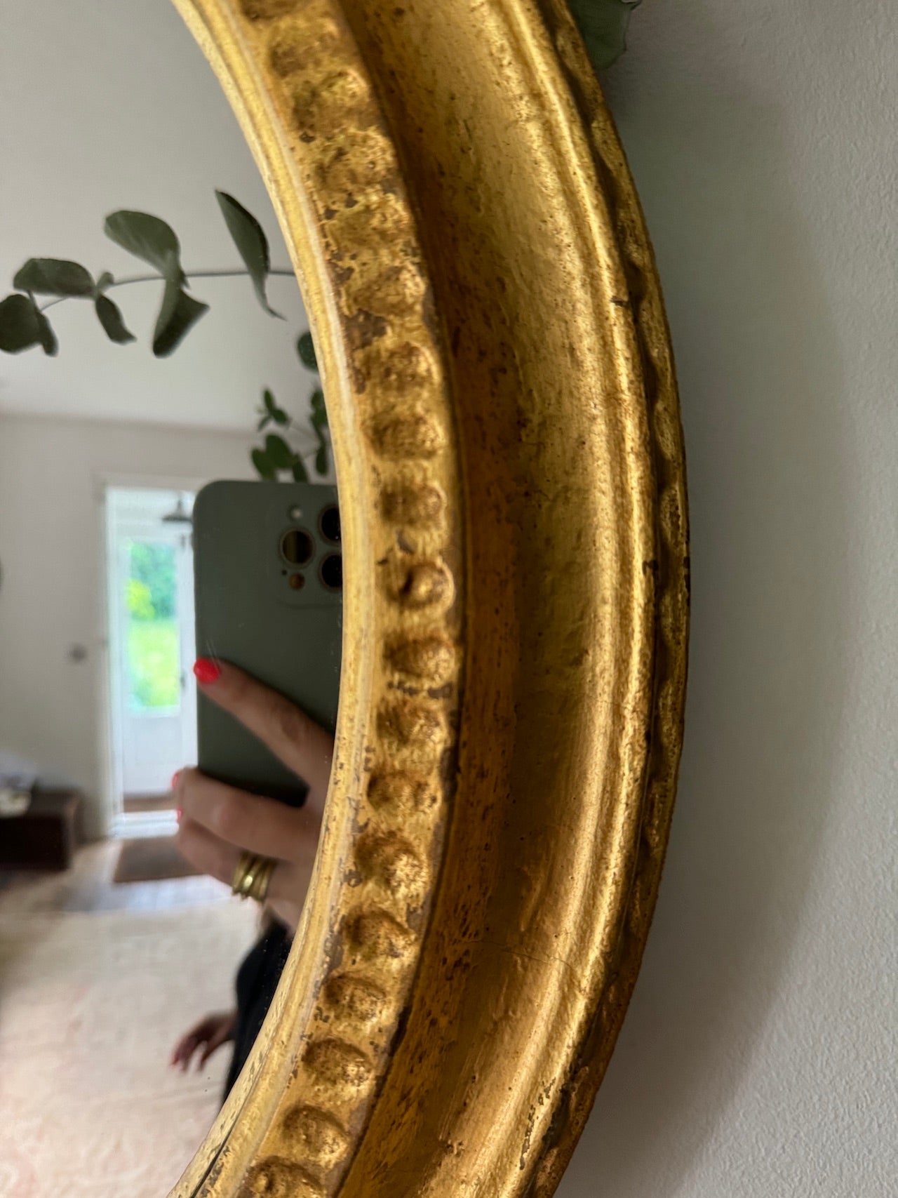 French convex mirror