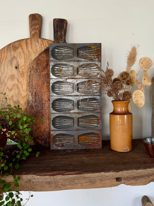 Vintage French Madeleine cake tin