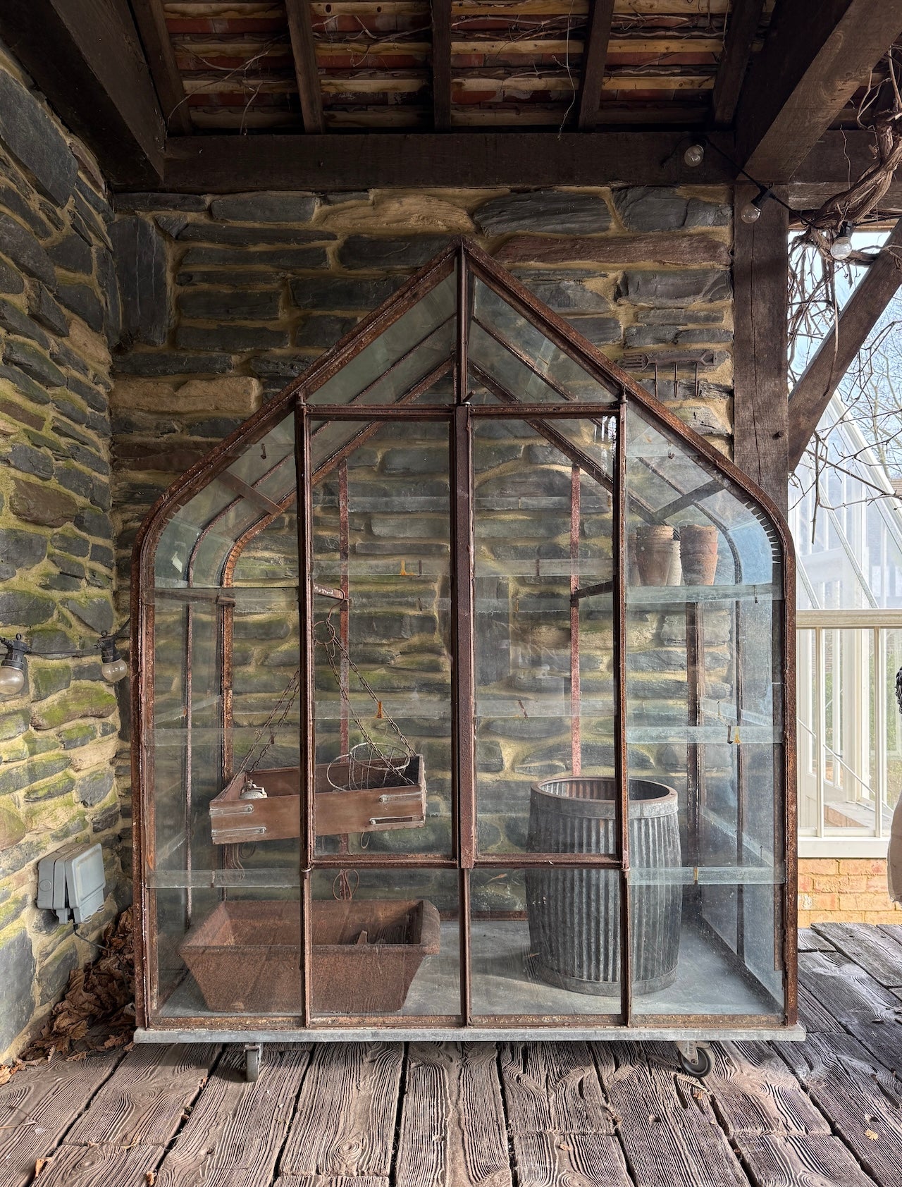 Reclaimed Victorian Style Greenhouse