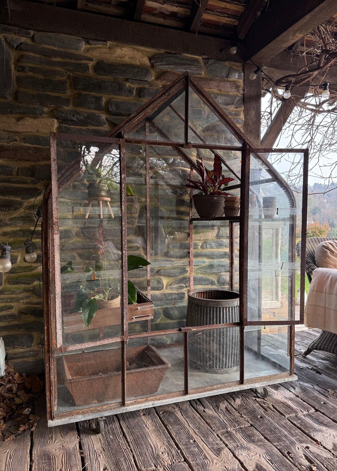 Reclaimed Victorian Style Greenhouse