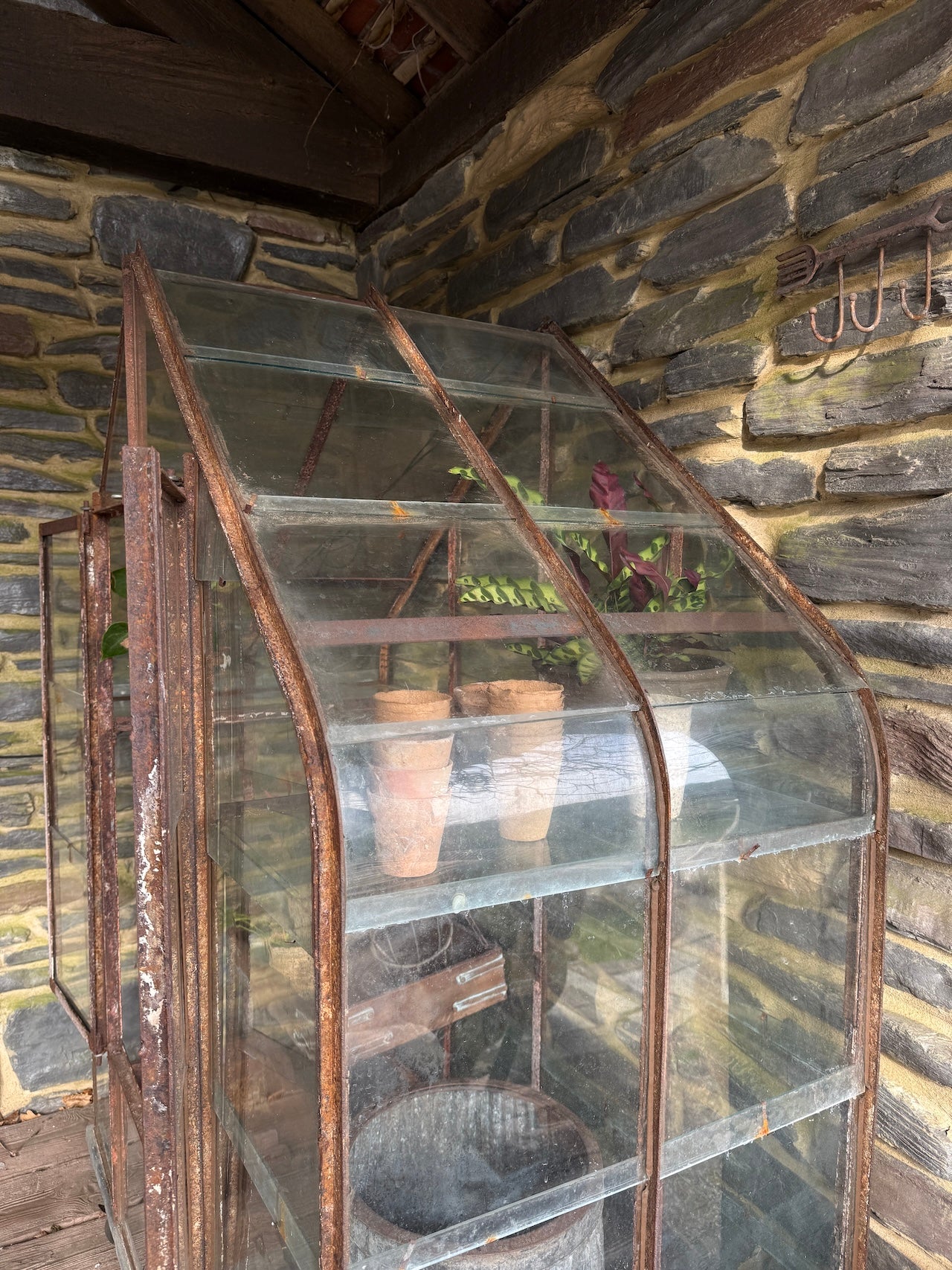 Reclaimed Victorian Style Greenhouse
