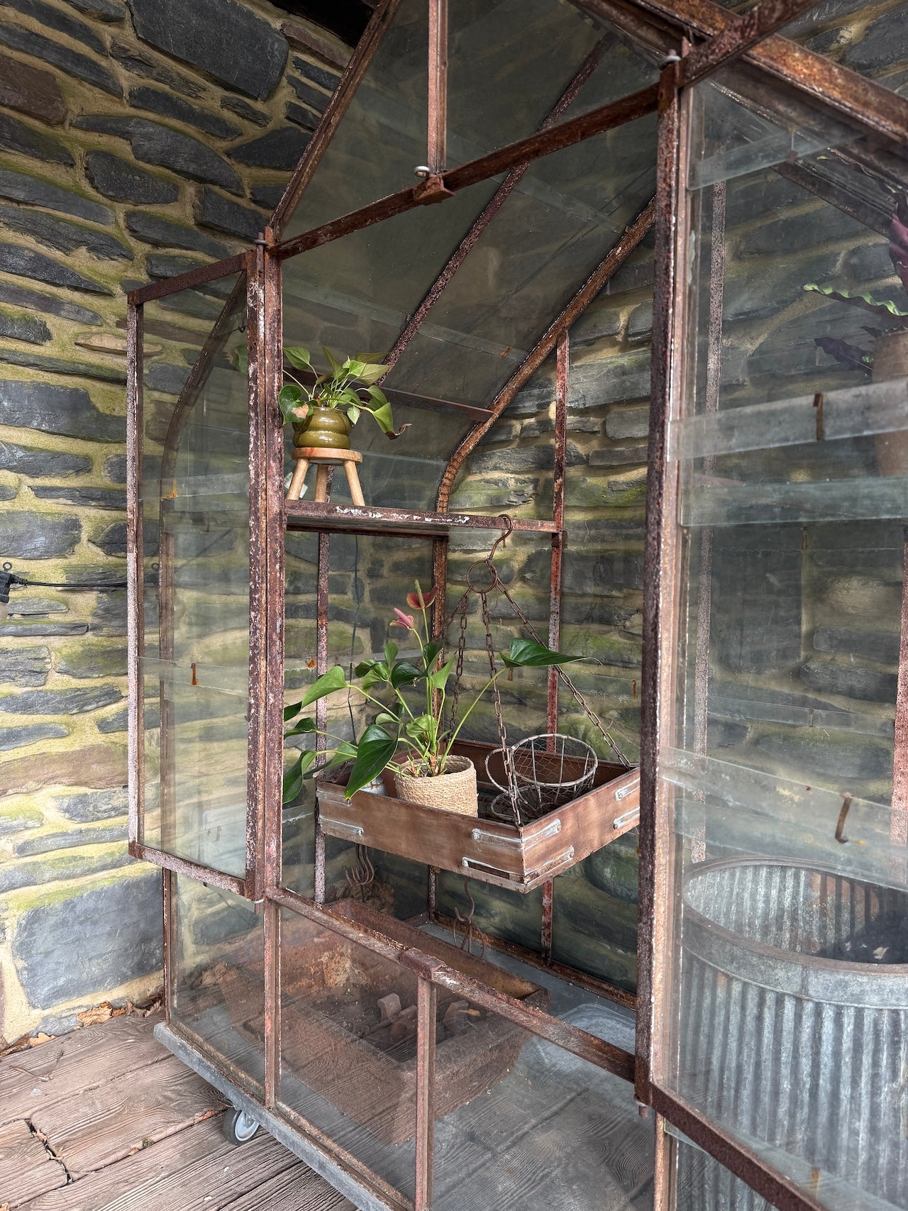 Reclaimed Victorian Style Greenhouse