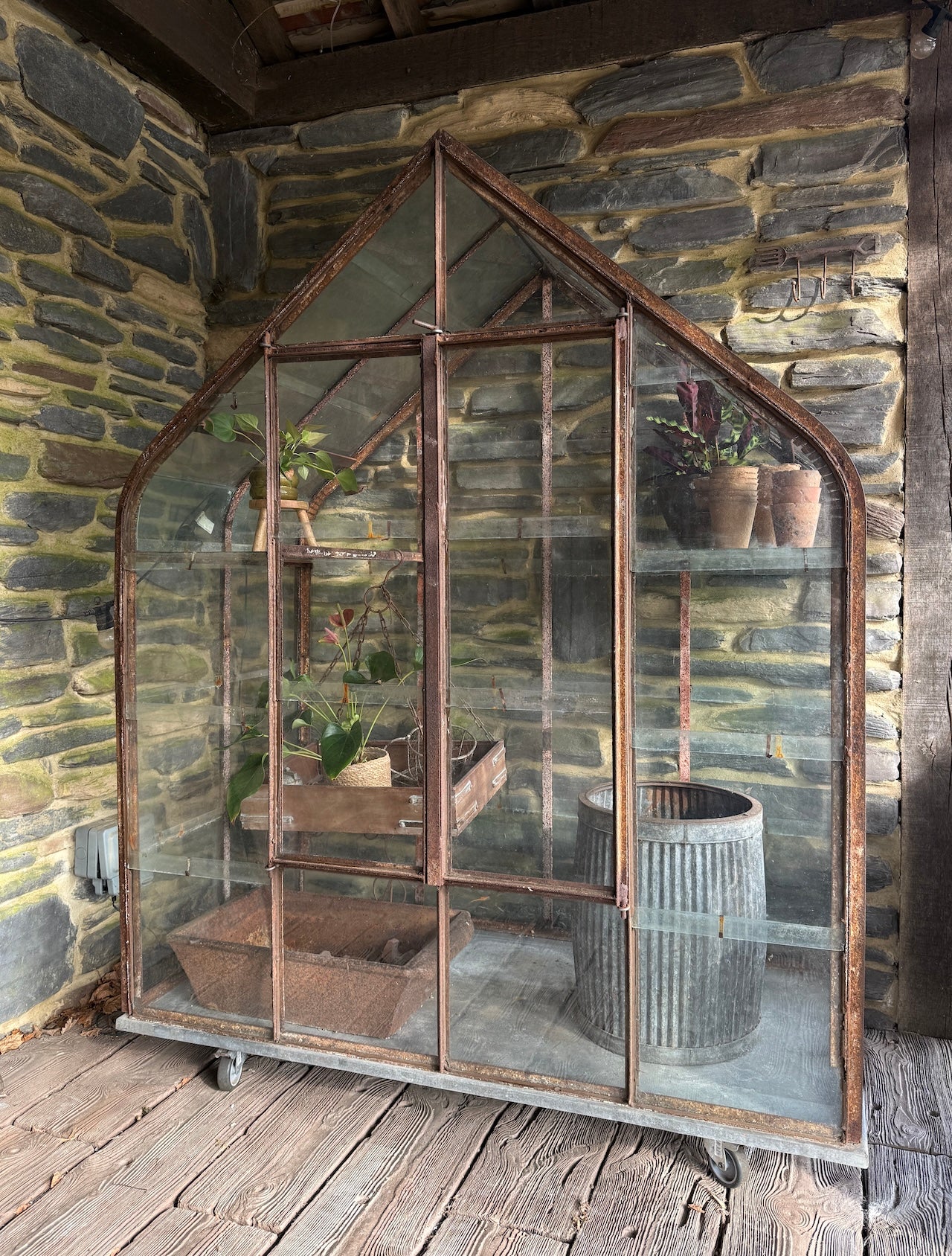 Reclaimed Victorian Style Greenhouse