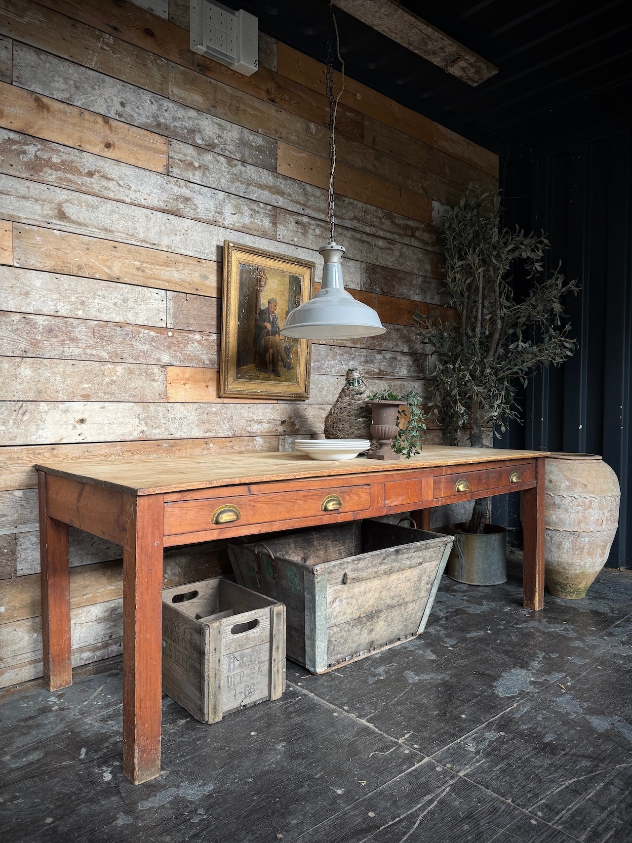 Fabulous Victorian former prep table