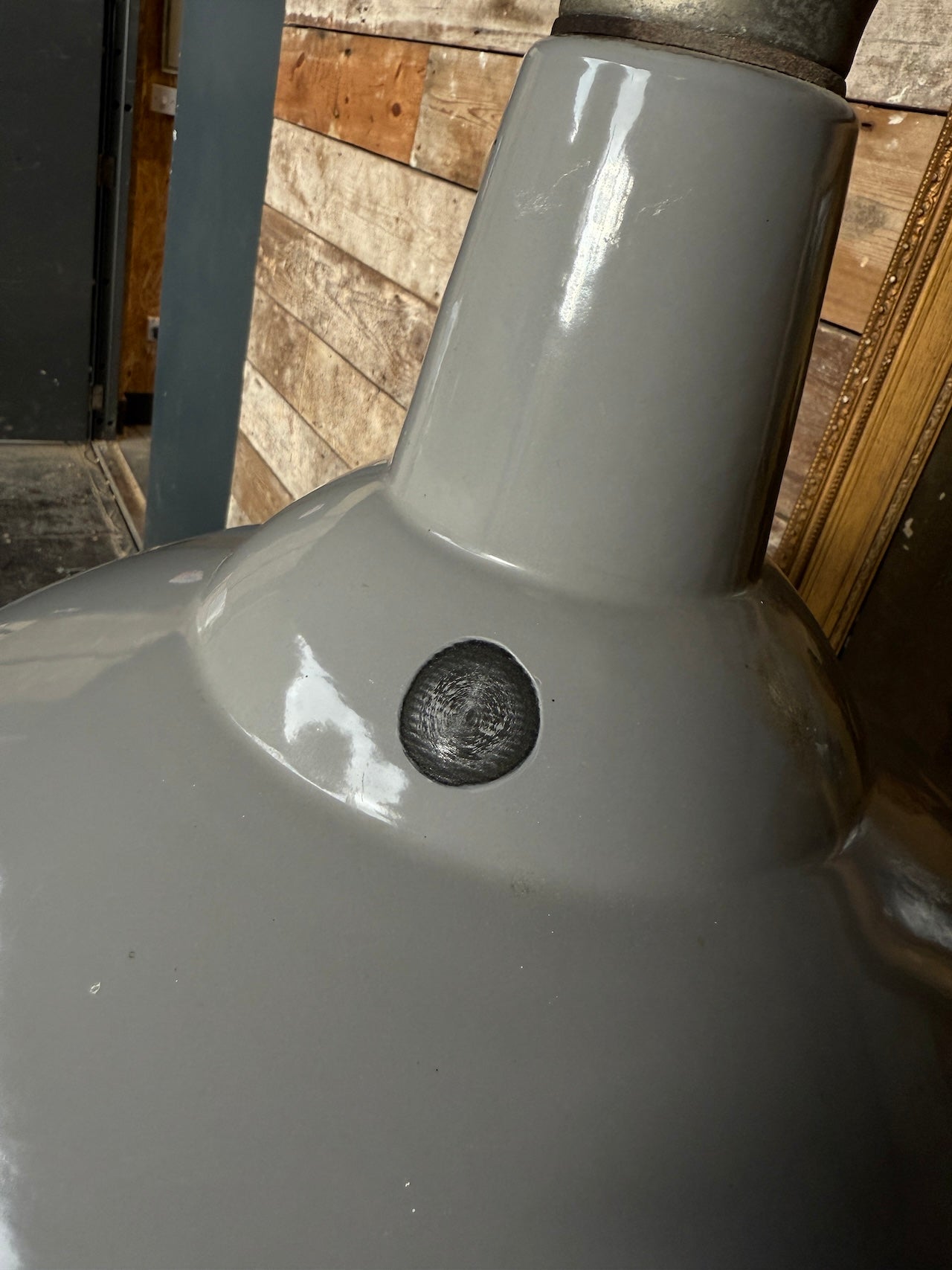 Vintage Benjamin factory lamp