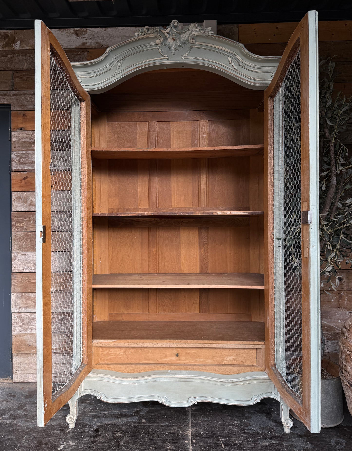 Antique French Louis XV armoire