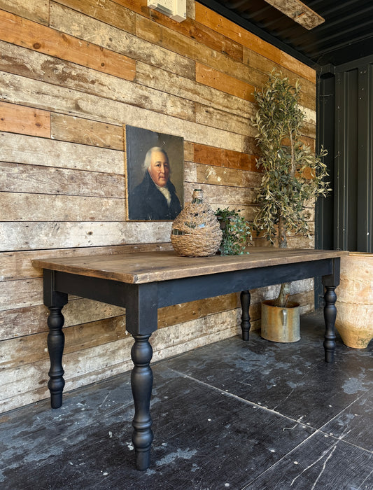 Rustic 1.8  metre reclaimed top table