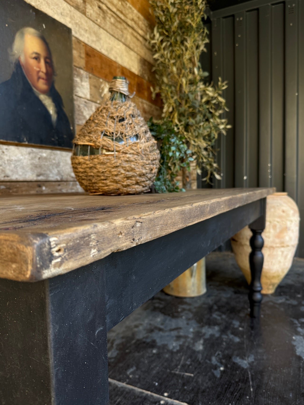 Rustic 1.8  metre reclaimed top table