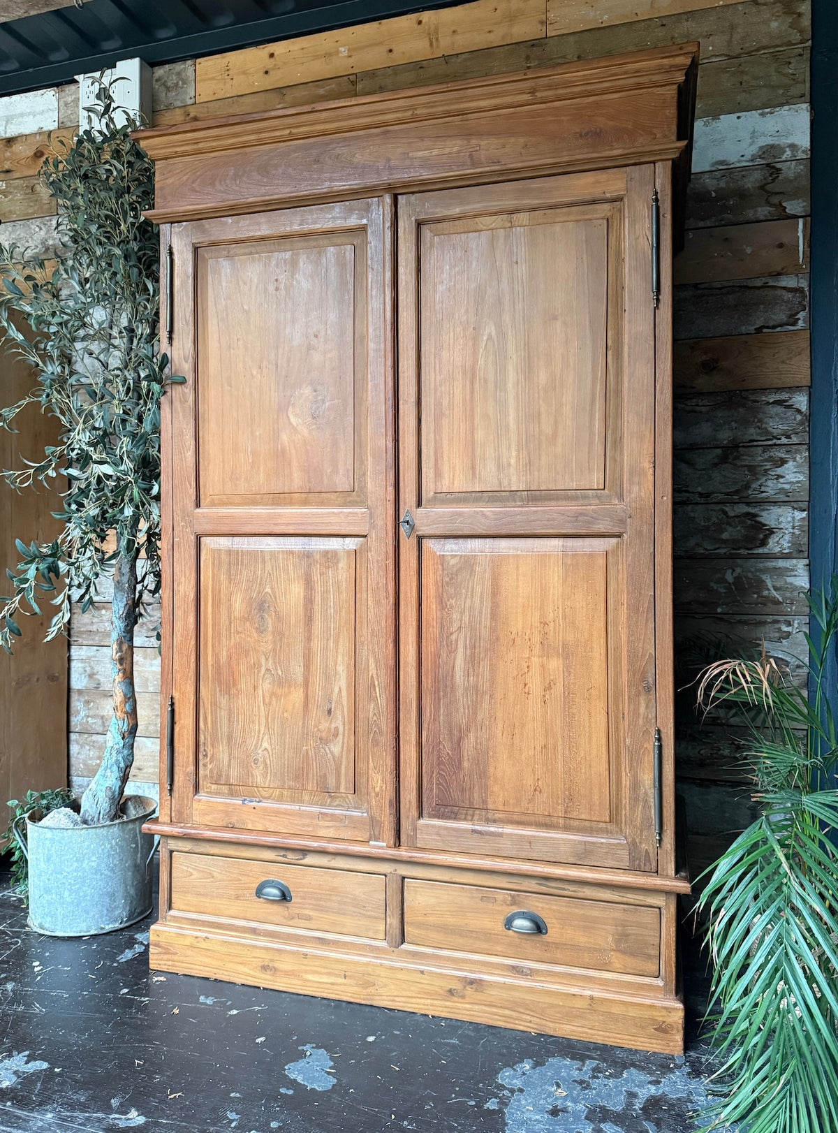 Vintage Teak Wardrobe