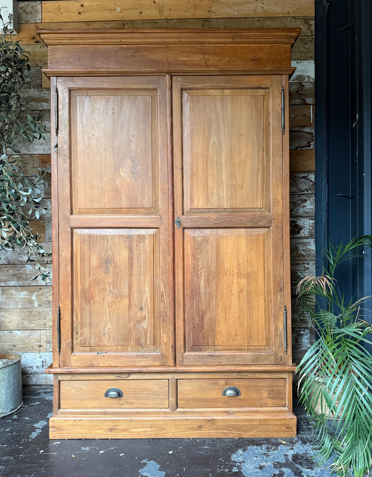 Vintage Teak Wardrobe